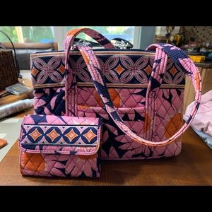 Vera Bradley purse and wallet